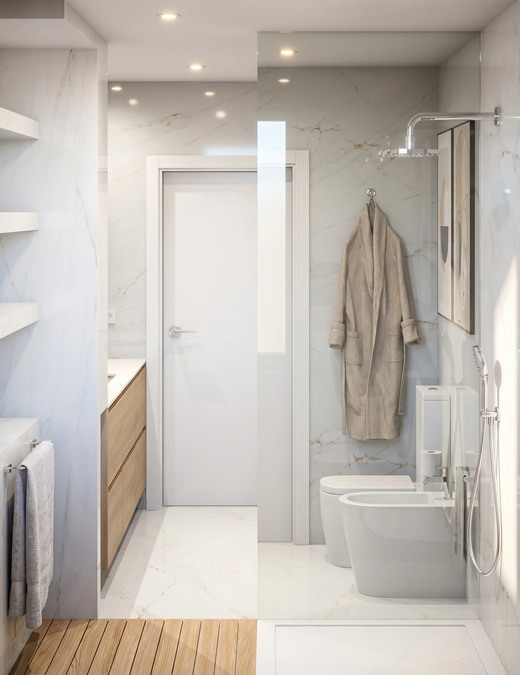 View 2 of the Bathroom in Porto project